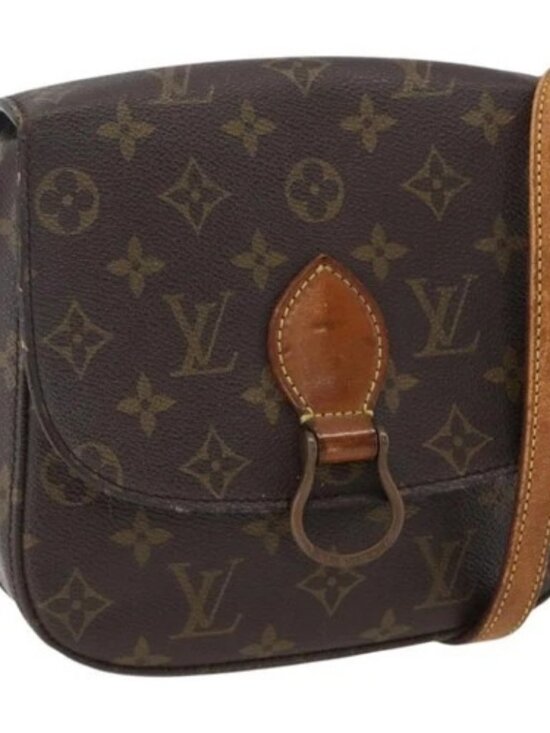 Louis Vuitton Handbags - LOUIS VUITTON Monogram Saint Cloud MM Shoulder Bag M51243 LV Auth 169871